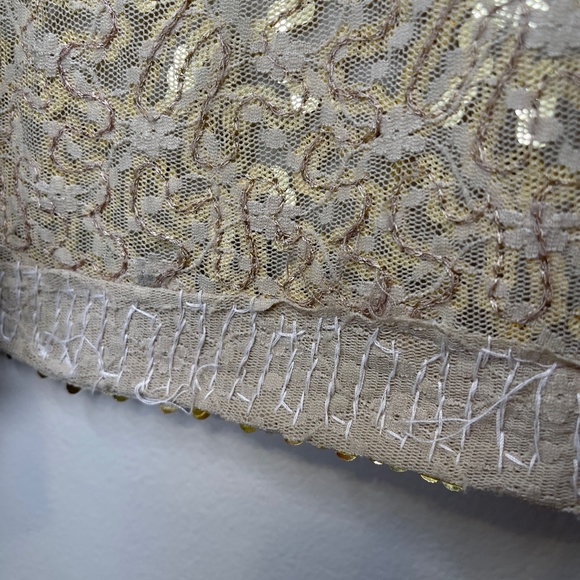 Gold Hawk | Golden Sequin Embellished Cardigan - Picture 12 of 16